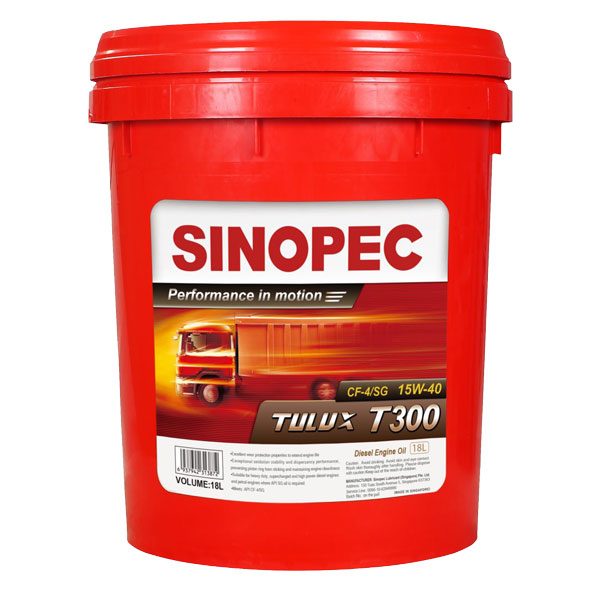 Sinopec T300 CF 15w 40 18l